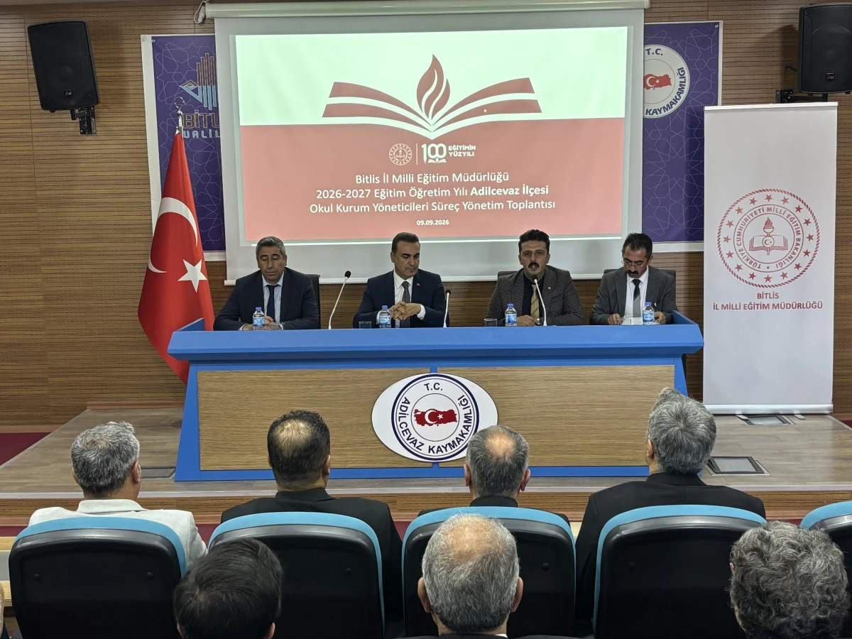 İl Mill&icirc; Eğitim M&uuml;d&uuml;r&uuml; Tayfun &Ouml;zyolcu Adilcevaz&rsquo;da Eğitim &Ccedil;alışmalarını Yerinde İnceledi
