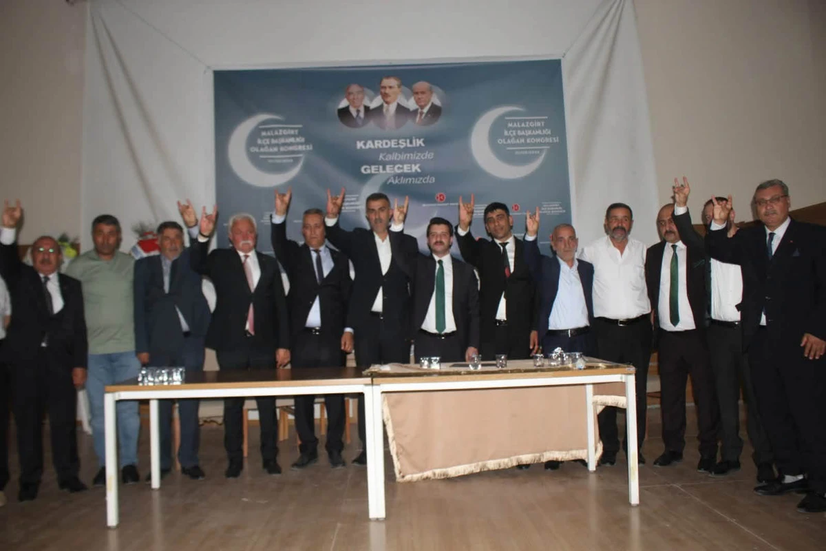 MHP Malazgirt İl&ccedil;e Başkanlığı 15. Olağan Kongresi Ger&ccedil;ekleştirildi